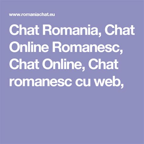 Chat Romania